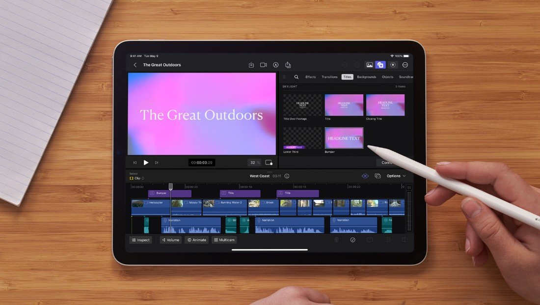 Apple brings Final Cut Pro, Logic Pro to iPad